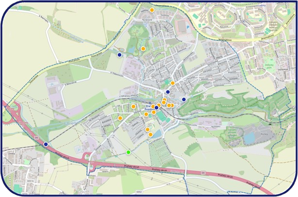 Pocitová mapa Řeporyjí Pocitová mapa Řeporyjí